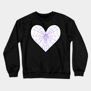 Spider Web Heart V11 Crewneck Sweatshirt